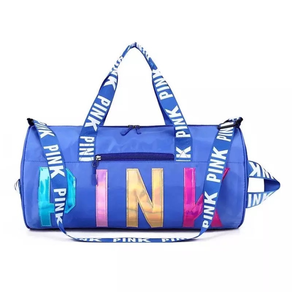 💙Blue blue PINK Duffel Bags! 💙